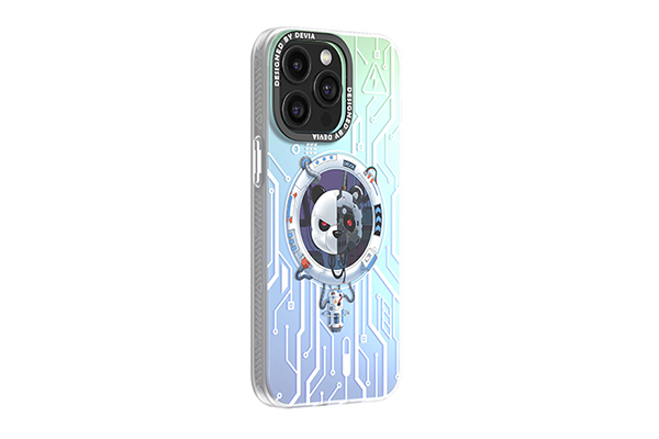DEVIA Mecha Series Bear Original Design Magnetic Case For iPhone 15 Pro