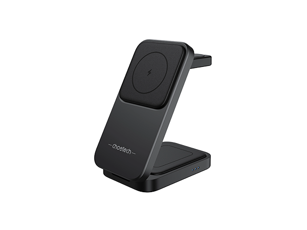 Choetech 3-in-1 Magnetic Wireless Charger Black