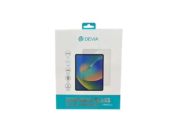 Devia Apple iPad Air 13 (2024) Tempered Glass Screen Protector Clear