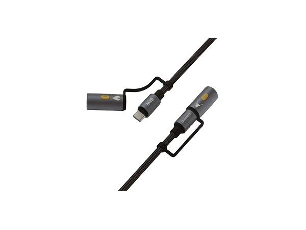 Choetech Powersyn Car Charging Cable USB-C 60W 1.2M Black