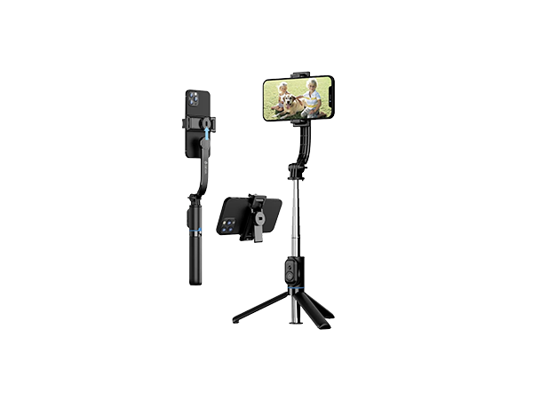 Devia Lite1 Tripod Stand Phone Selfie Stick F01 – Black